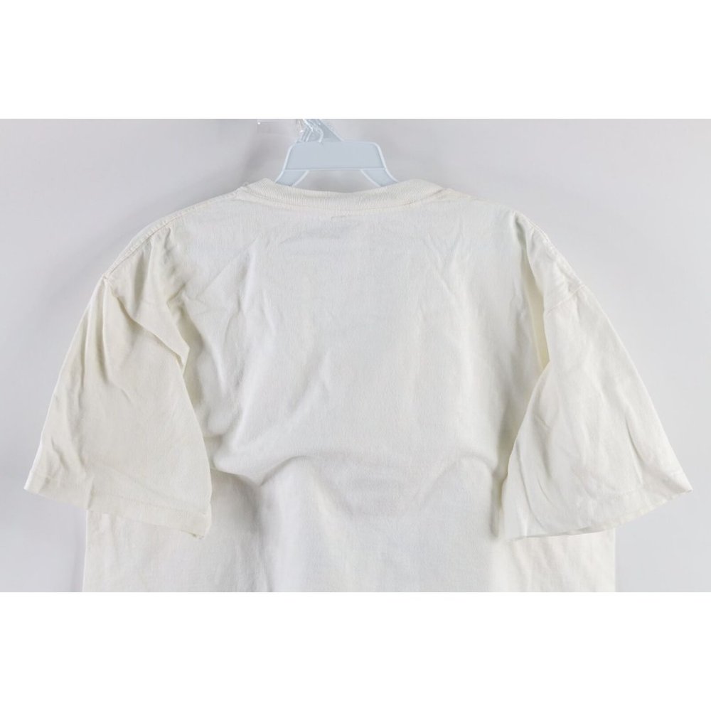 Vintage 90s Mens Size Large Silverchair Grunge Rock Band Tour T-Shirt White USA - Picture 6 of 7